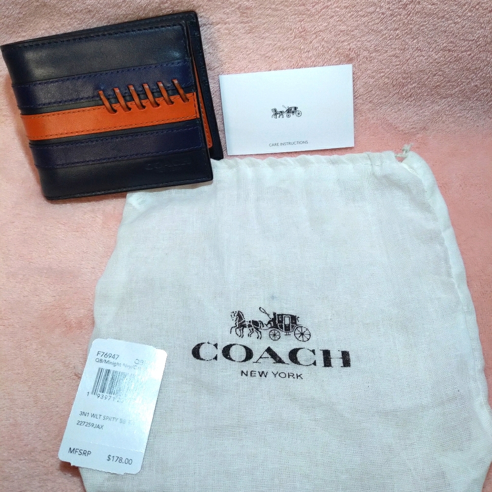 Coach Men's Bi-fold wallet